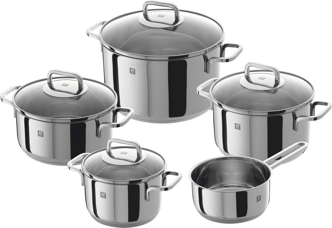 Set tenxheresh ZWILLING Quadro 5 copë, çelik inoks