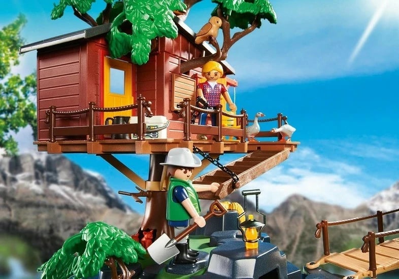 Set ndërtimi Playmobil Wildlife 5557, Przygoda me shtëpinë në pemë