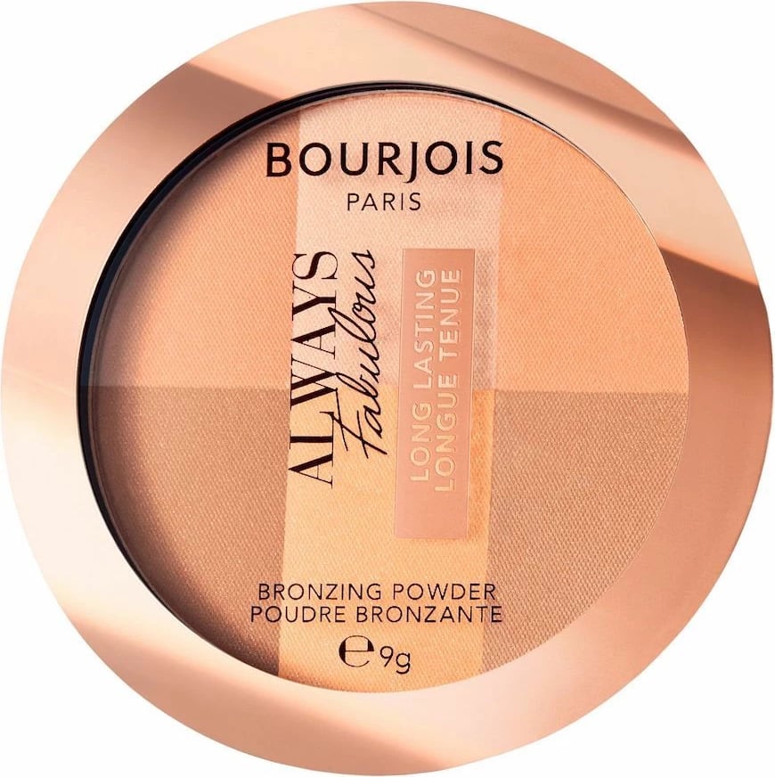 Puder bronzues Bourjois Always Fabulous 001 Medium 9g