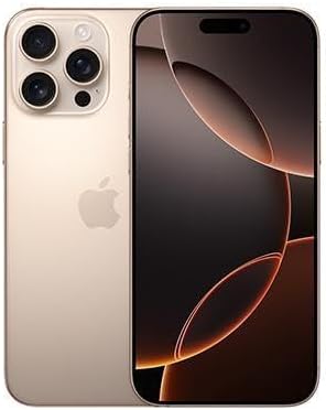Apple iPhone 16 Pro Max, 6.9",  256GB, Desert Titanium