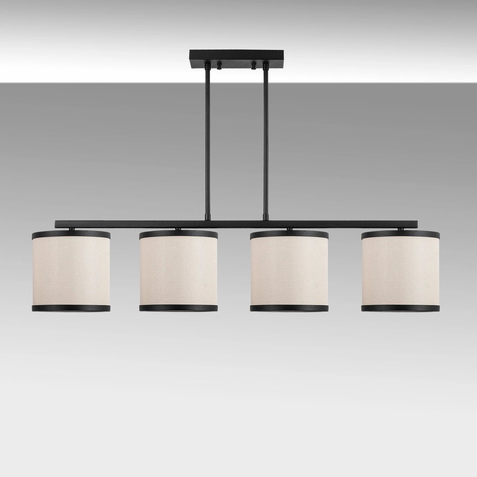 Llambë tavani Opviq, Way - 11646, e zezë dhe e bardhë