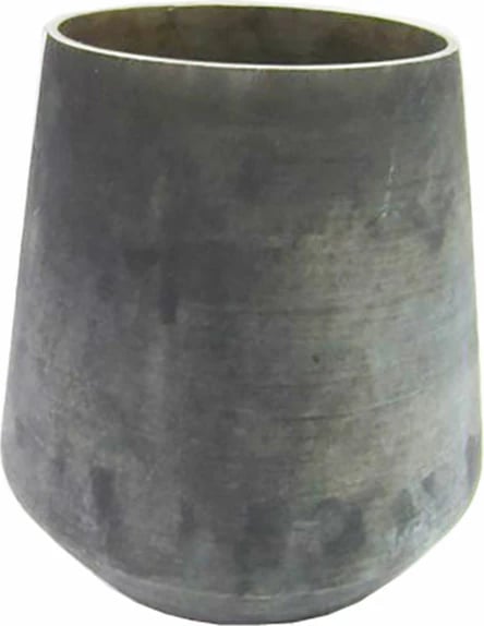 Mbajtës qirinjsh CINZA tealight, xham, gri-ari, 15x15x16 cm