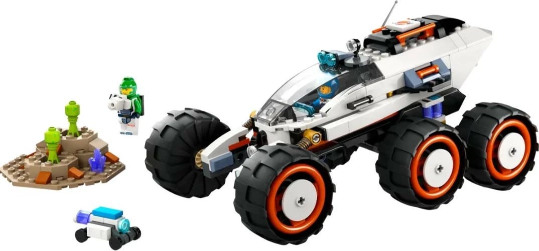 Set ndërtimi LEGO City 60431 Space Rover dhe Eksplorimi i Jetës Hapësinore, 311 pjesë