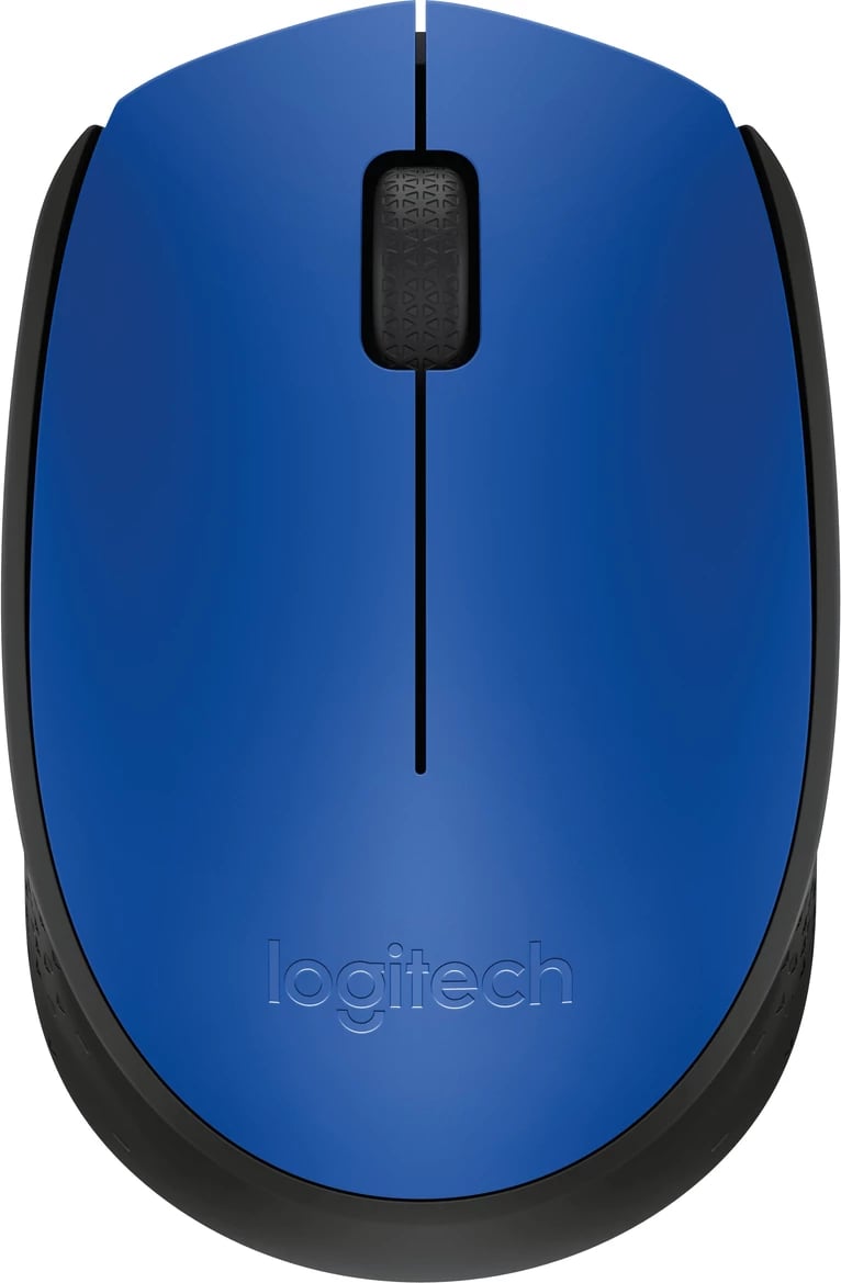 Maus Logitech M171 - Wireless, 2.4GHz, e zezë/kaltër