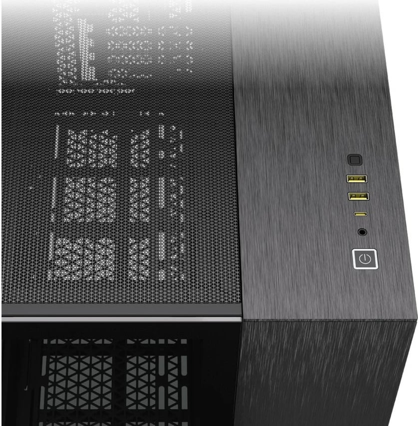 Kasë Corsair mATX 2500X, xham i temperuar, e zezë