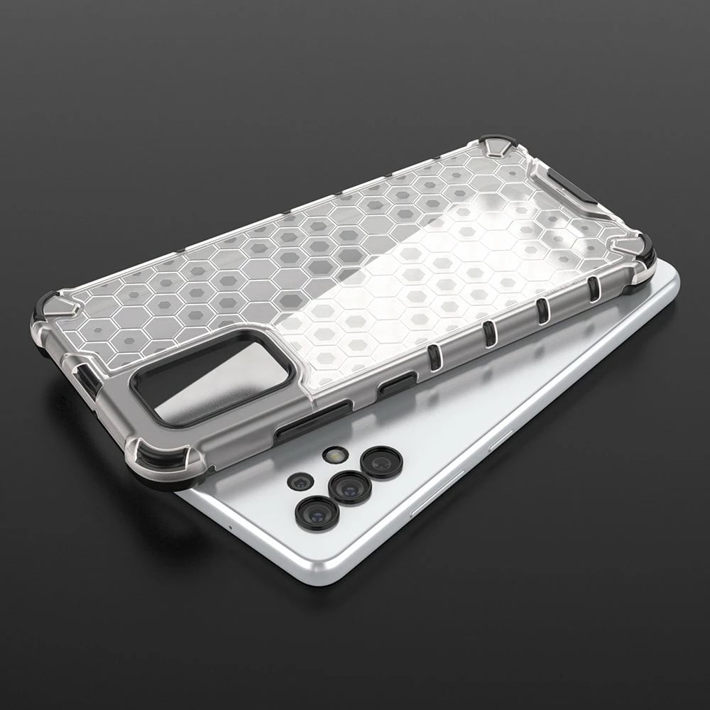 Mbështjellës Hurtel Honeycomb për Samsung Galaxy A13 5G, Transparent
