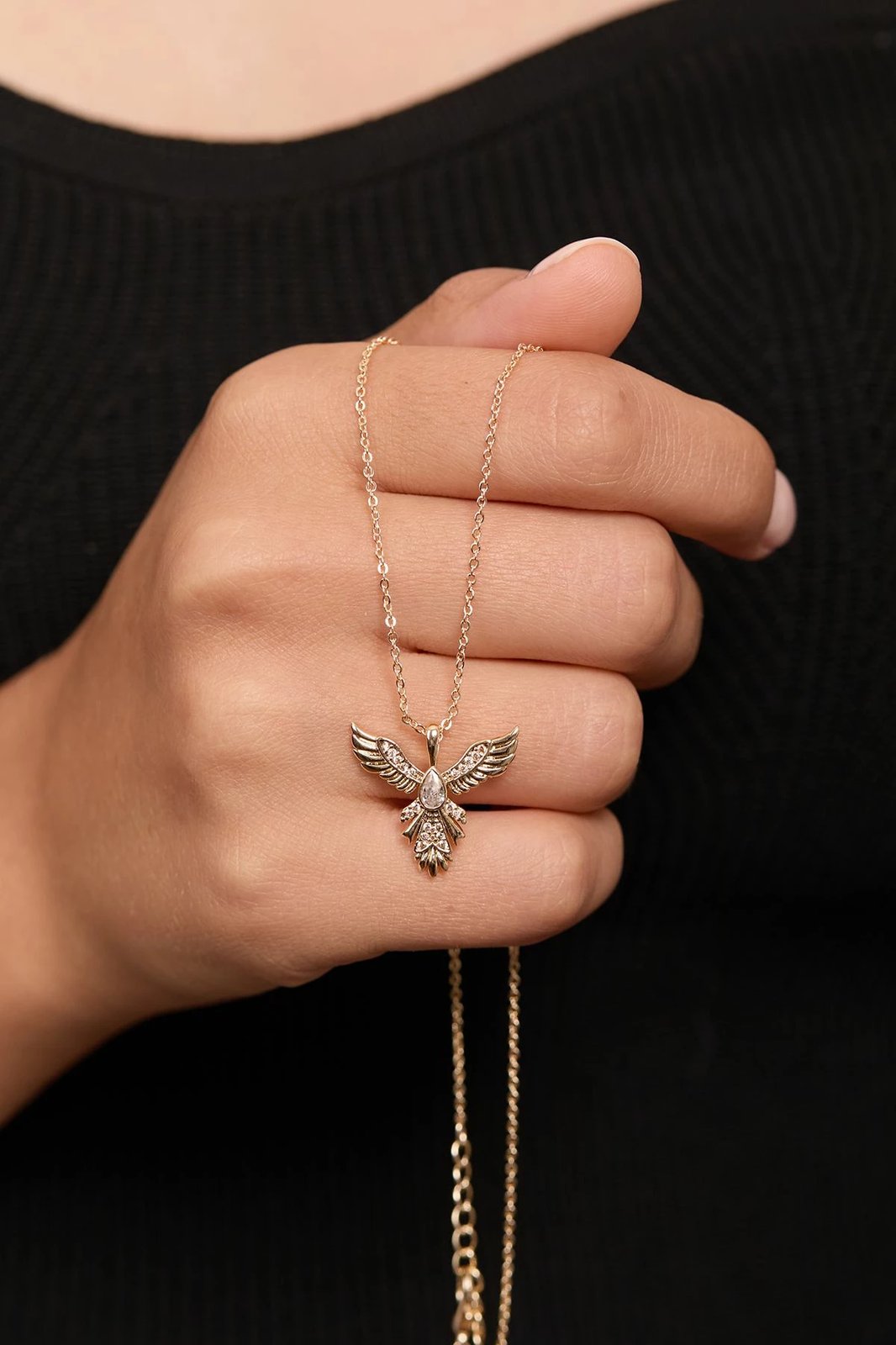 Qafore metalike Elika, e bardhë, CK9949Beyaz