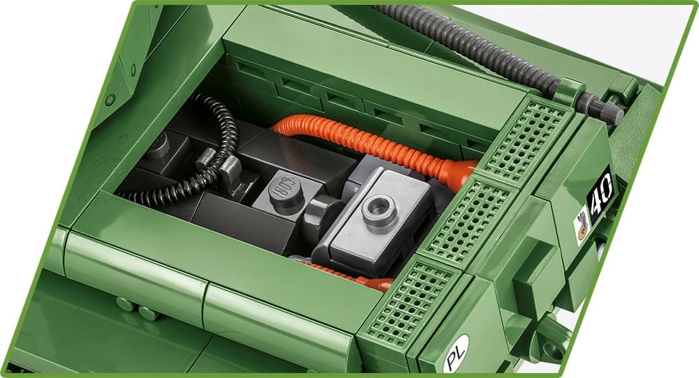 Set ndërtimi Cobi Klocki Cromwell Mk.IV, 544 pjesë, me figurë, Jeshile