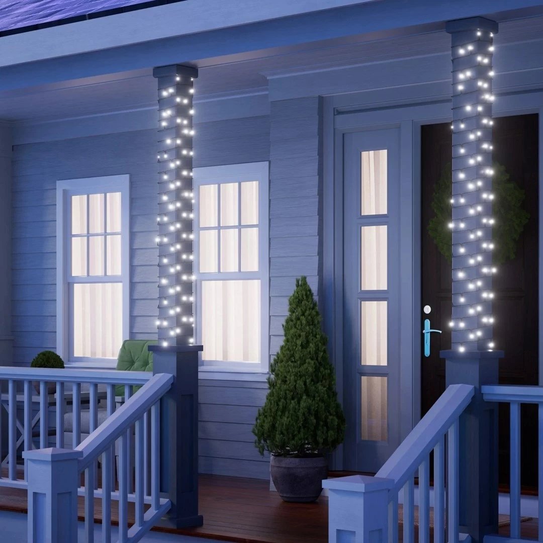 Drita dekorative smart Nanoleaf 1D STARTER KIT, 250 LED, 20 m, shumëngjyrëshe, IP44