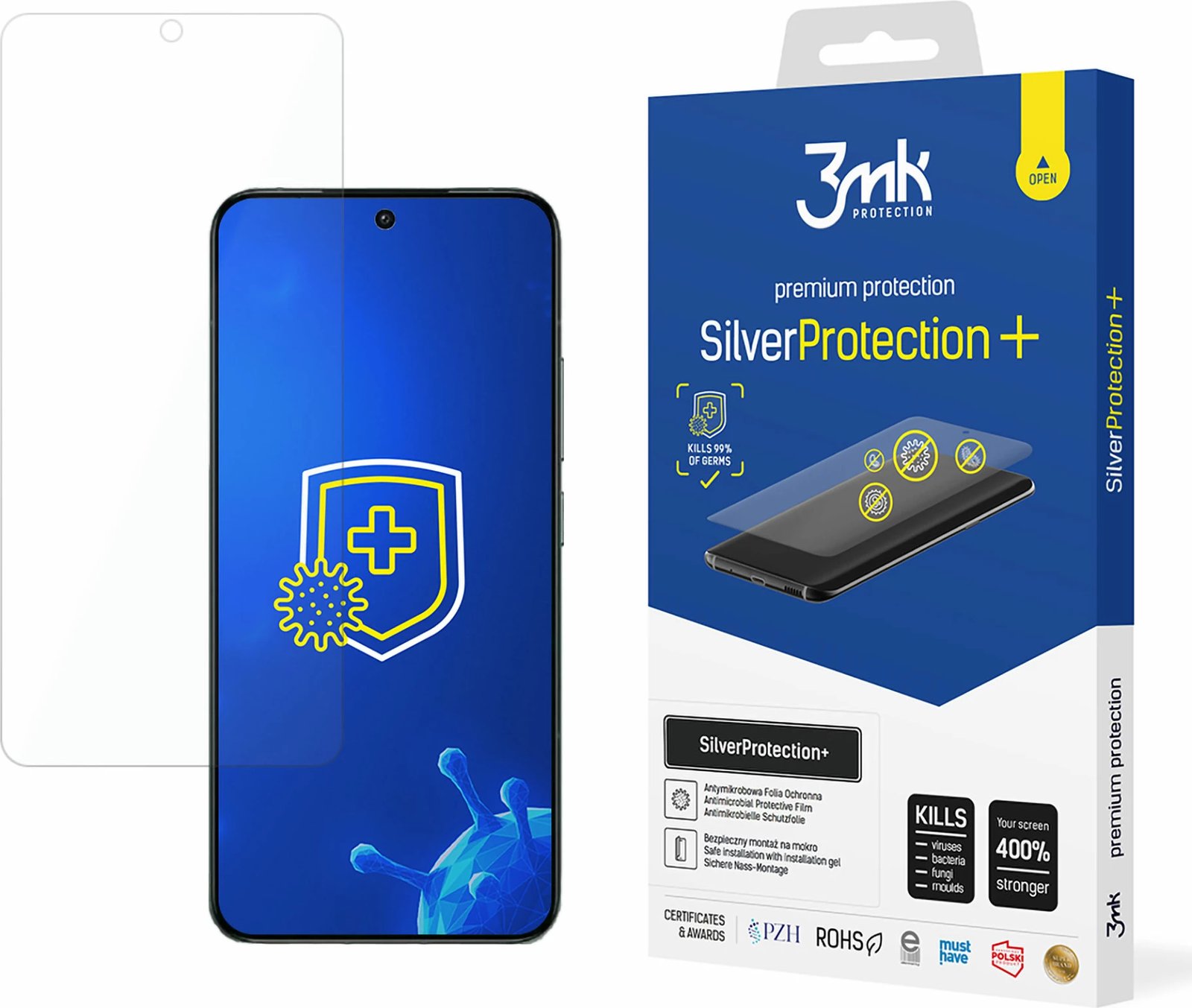 Mbështjellës ekran 3mk SilverProtection+ për Xiaomi 14 Pro