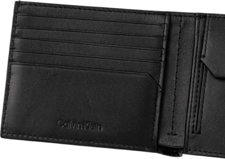 Portofol për meshkuj Calvin Klein, i zi