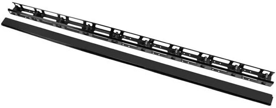 Panel menaxhimi kabllosh Lanberg AK-1211-B, 19", Çelik, Zi, 2 copë