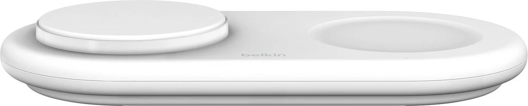 Karikues wireless Belkin WIZ021vfWH, 15W, 2 pajisje, USB Type-C, i bardhë