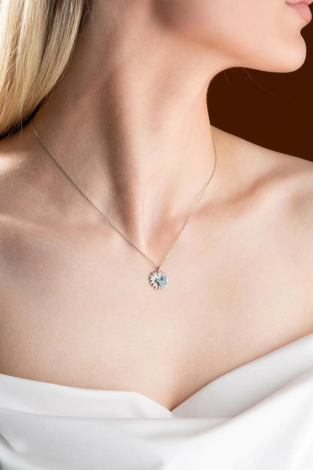 Qafore argjendi, ngjyrë turquoise, Jumeon, NRZ999092