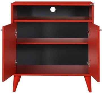 Dollap multifunksional, ngjyrë e kuqe, Adr-220-Kk-1