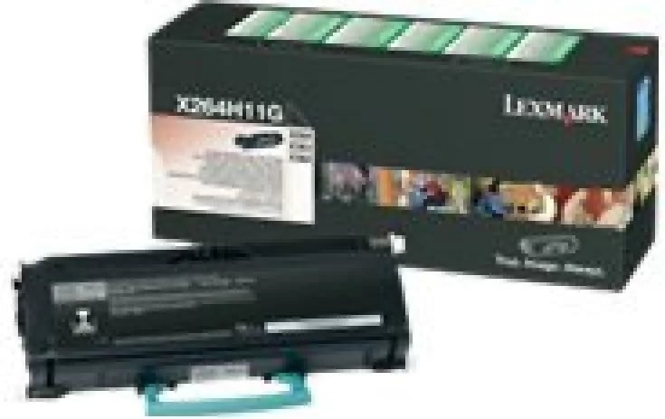 Toner, Lexmark X264H11G, kapacitet i lartë 9000 faqe, i zi