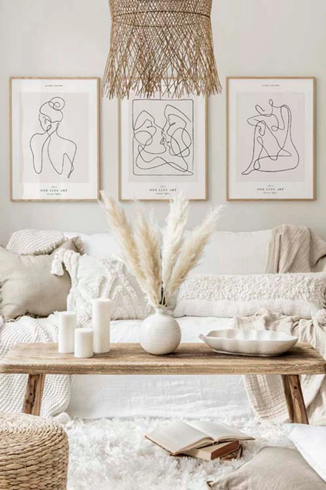 Pikturë dekorative me kornizë (3 copë), Wallity, Artcerceve13