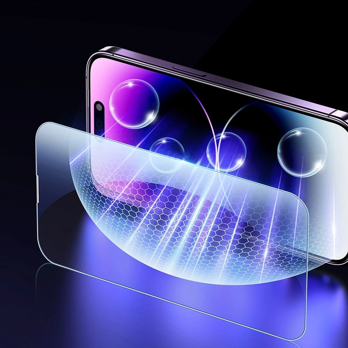 Mbrojtës ekrani tempered glass Baseus për iPhone 14 Pro Max, 0.3mm, me mbrojtje për altoparlant, Transparent Mbrojtës ekrani tempered glass Baseus për iPhone 14 Pro Max, 0.3mm, me mbrojtje për altoparlant, Transparent