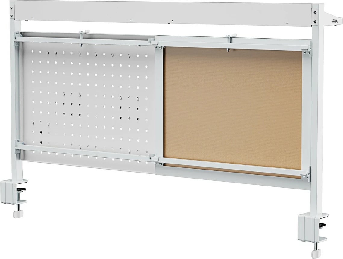 Ndarës tavoline Ergo Office ER-301W me tabelë magnetike dhe perforuar, i bardhë Ndarës tavoline Ergo Office ER-301W me tabelë magnetike dhe perforuar, i bardhë