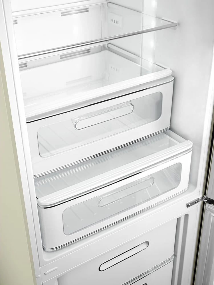 Frigorifer SMEG FAB32RCR5, 331 L, krem