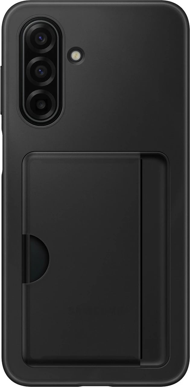 Mbështjellës Samsung Galaxy A17 me hapësirë për kartela, i zi