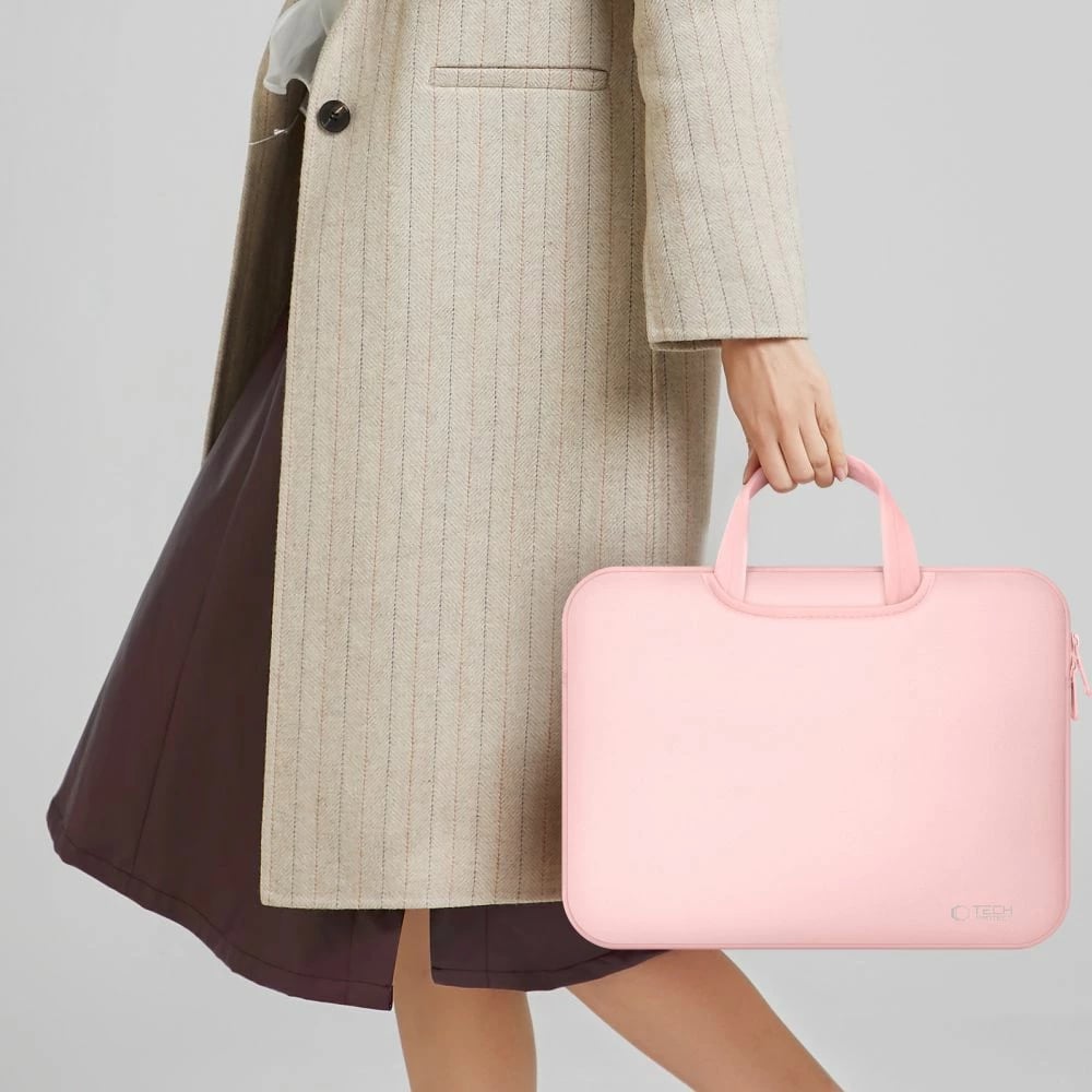 Mbështjellës laptopi Tech-Protect Neoprene 13-14 inç, Rozë