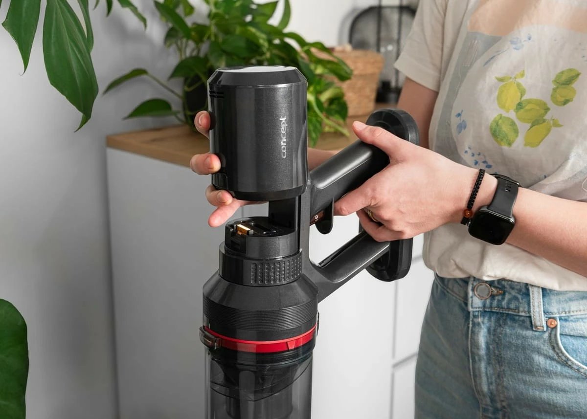 Fshesë me korrent pa kabllo vertikale 4-në-1 Concept Ultimate Pro+ VP6260 29.6 V 27 kPa HEPA 13 50 min e zezë