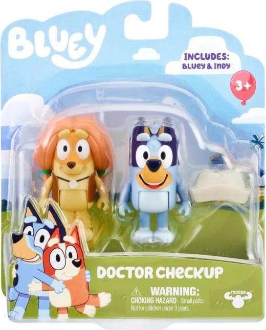 Set figurina Bluey Tm Toys BLU13046, 2 copë, plastikë