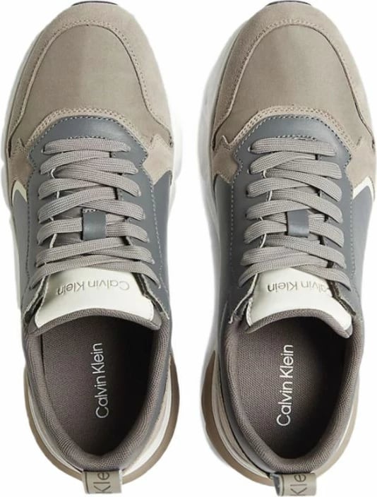 Këpucë Calvin Klein, modeli Low Top Lace Up Mix M HM0HM00340 për meshkuj