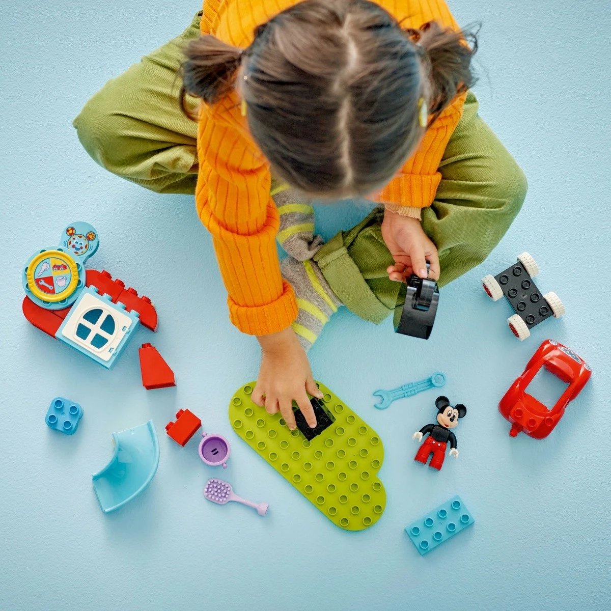 Set lodrash LEGO DUPLO Mickey Mouse Clubhouse & Car 10454, 27 pjesë, për fëmijë, Plastikë Set lodrash LEGO DUPLO Mickey Mouse Clubhouse & Car 10454, 27 pjesë, për fëmijë, Plastikë