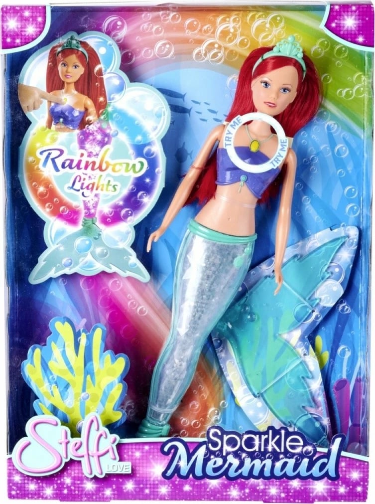 Kukull Steffi Love Light Mermaid me drita, Simba