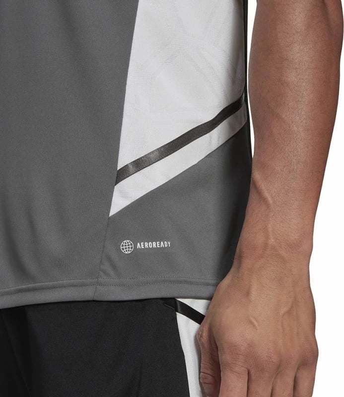 Fanellë futbolli për meshkuj adidas, gri