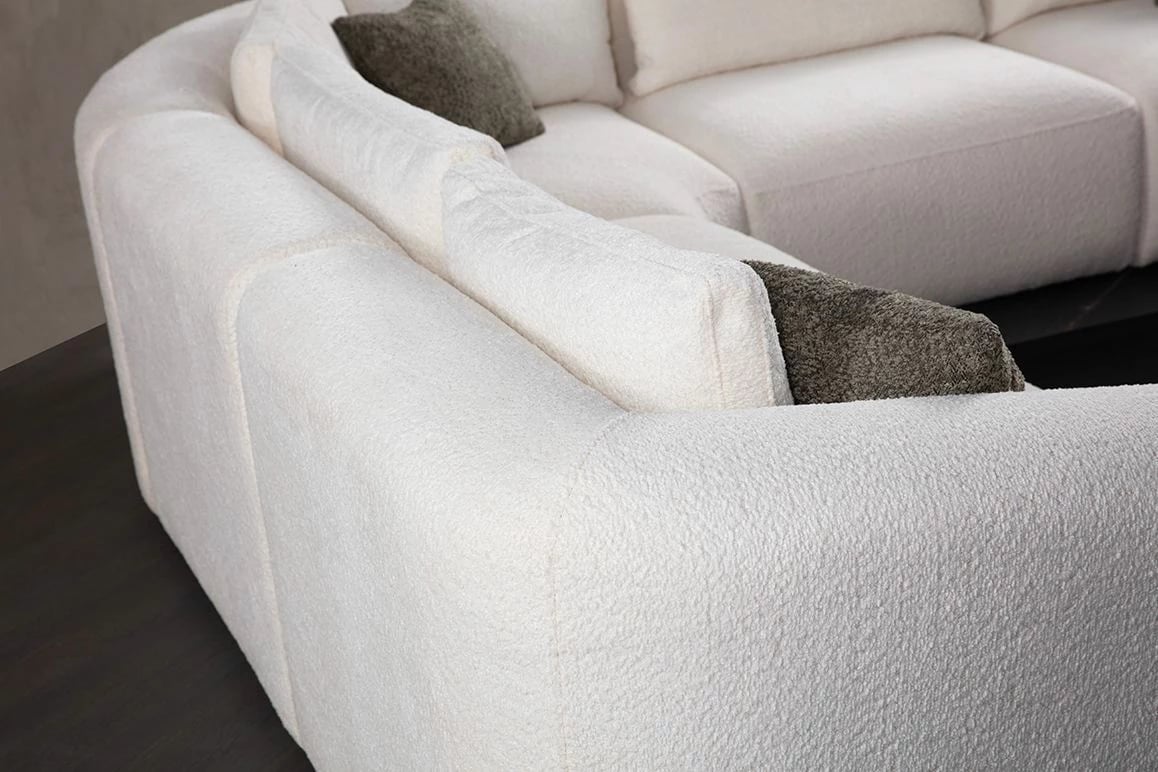 Këndare Sofia, e bardhë, Atelier del Sofa (L1 + O1 + C + O1 + 1R)