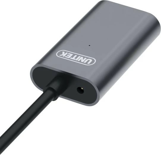 Kabllo zgjatuese USB 3.0 me amplifikator Unitek Y-3005, 10m, e zezë