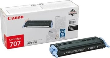 Toner Canon 707, 2500 faqe, e zezë Toner Canon 707, 2500 faqe, e zezë