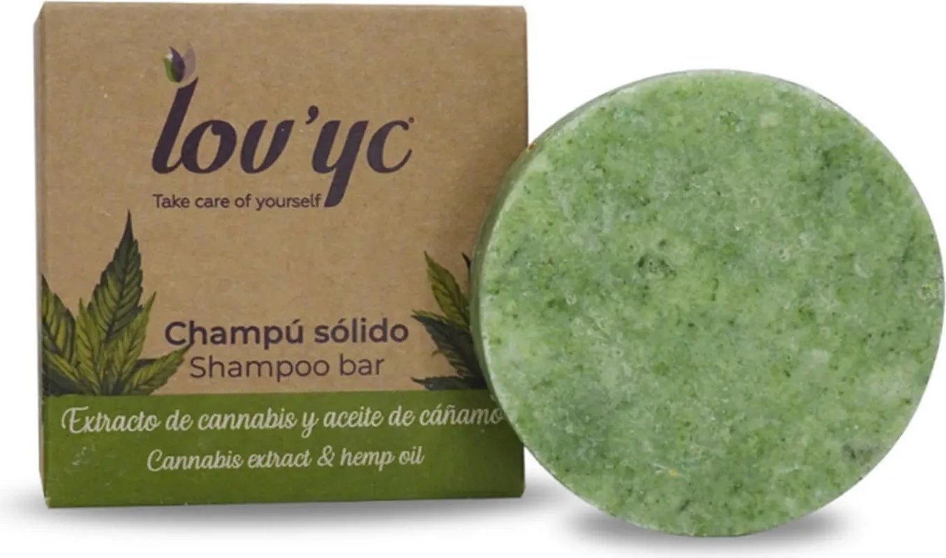 Shampon solid Elie Saab Lovyc Cannabis & Aceite unisex 50g