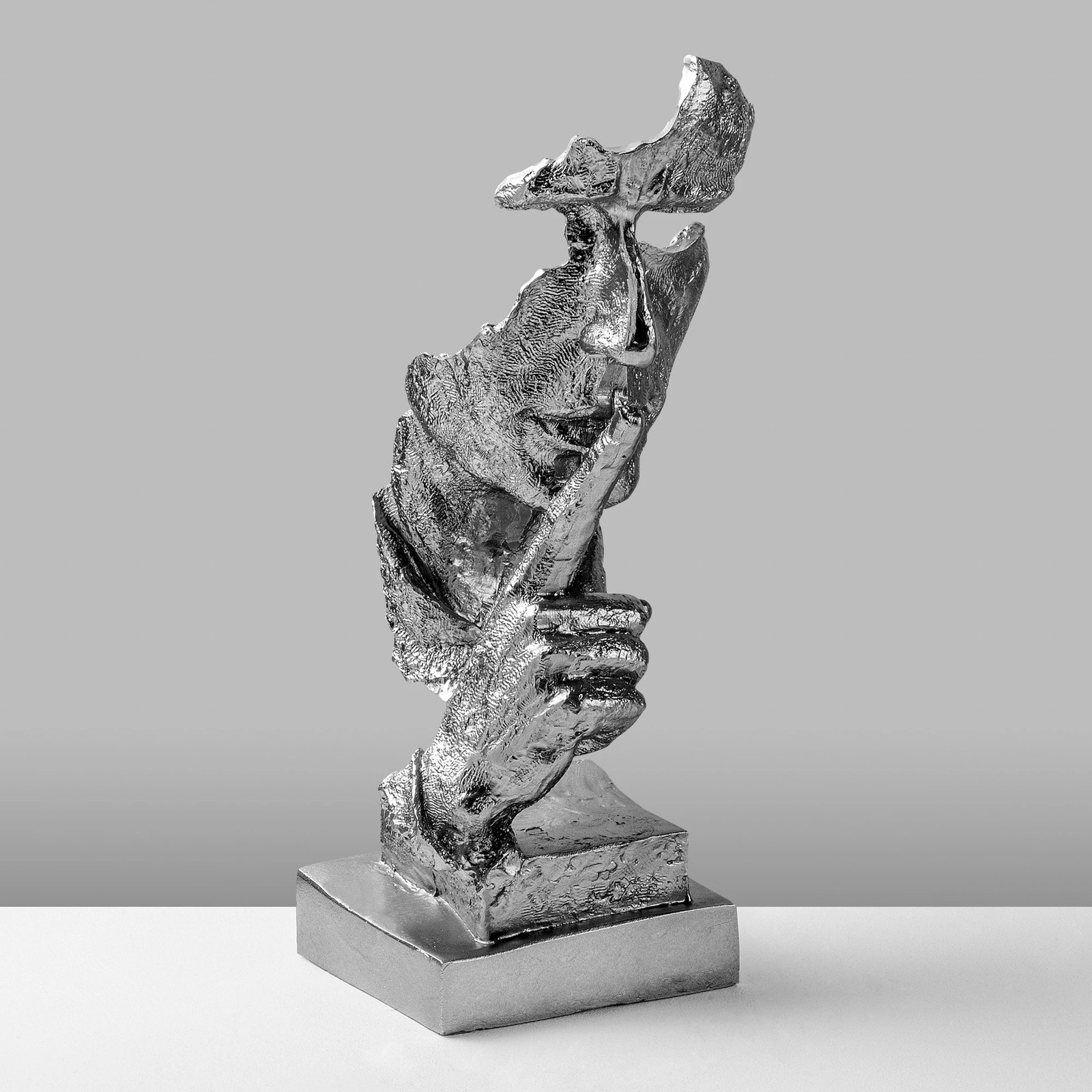 Objekt dekorativ Evila Originals, Yak-031-B, ngjyrë argjendi Objekt dekorativ Evila Originals, Yak-031-B, ngjyrë argjendi