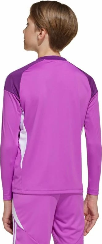 Fanellë portieri për fëmijë adidas, e purpurt