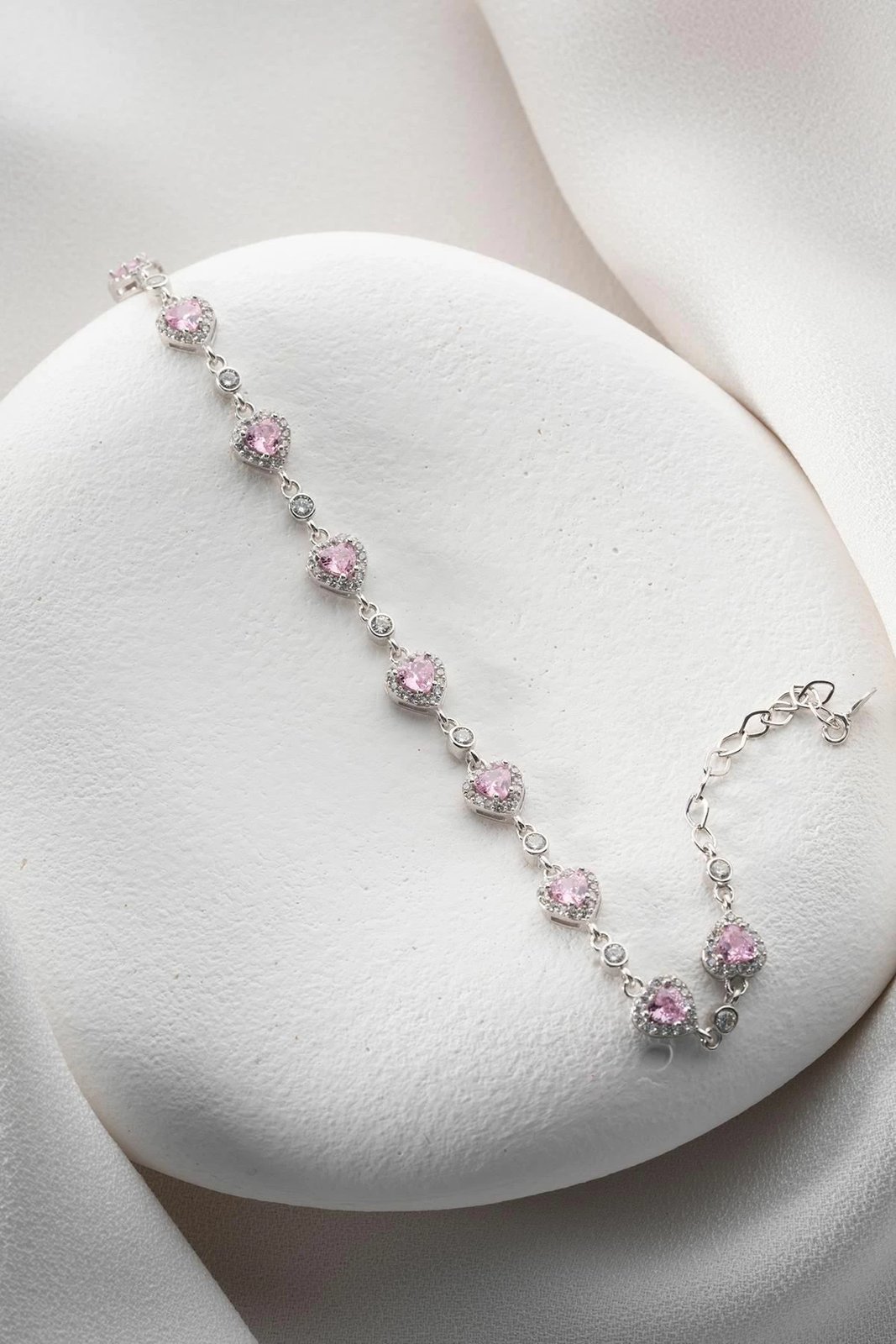 Byzylyk argjendi, ngjyrë argjendi dhe rozë, Jumeon, NRZ1000332