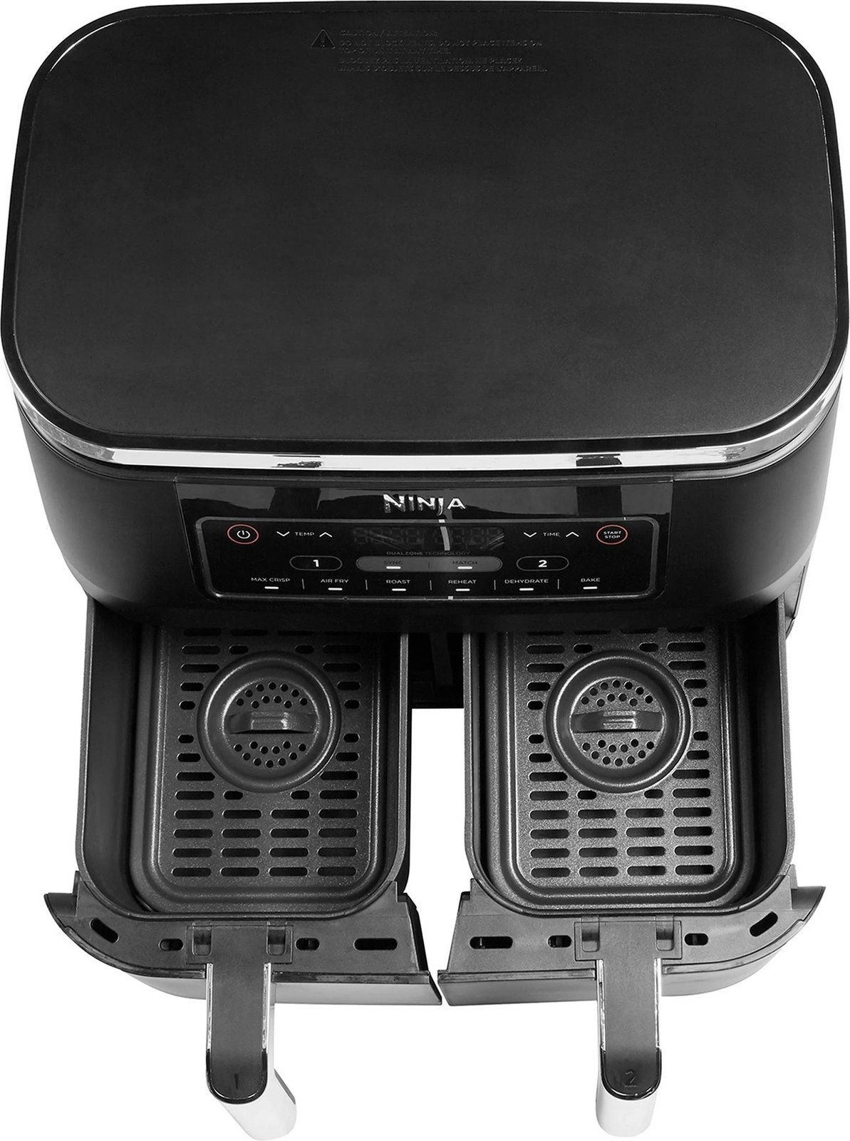 Fritezë me ajër të nxehtë Ninja AF300, 7.6 L, e zezë