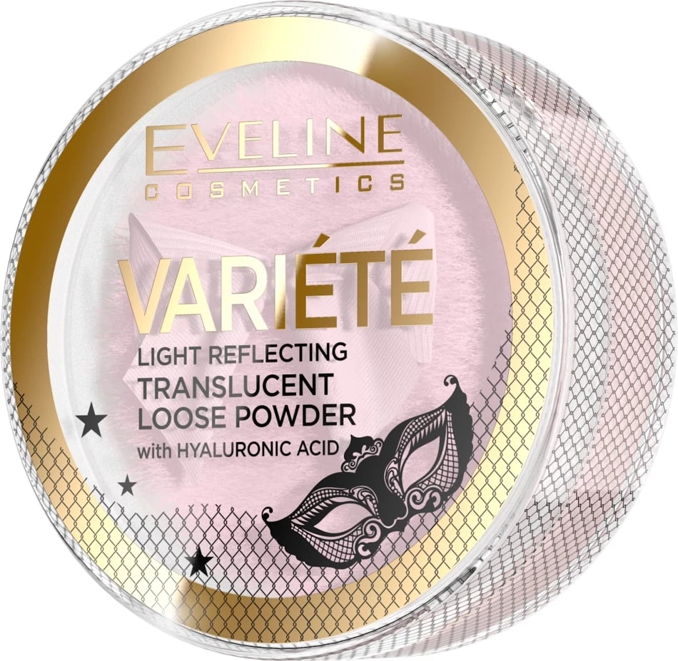 Pudër e lirshme Eveline Cosmetics Transparent Loose Light-Reflecting Powder, 6g transparent