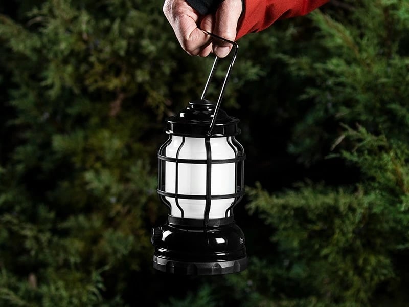 Lampë kampingu Tracer TRAOSW47136 LED 200 lm rregullim ndriçimi IP20 3x AA e zezë