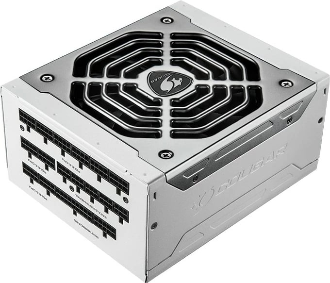 Furnizues energjie Cougar Polar 1200W, ATX 3.1, 80 Plus Platinum, modular, bardhë