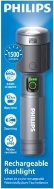 Dritë dore Philips Phil-SFL5141/10 1500 lm 2000mAh USB-C IP44 alumini
