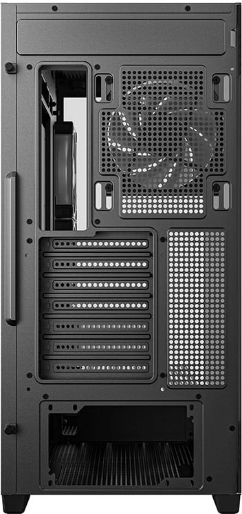 Kasë DeepCool CG580 4F V2, midi tower, e zezë, me ndriçim RGB