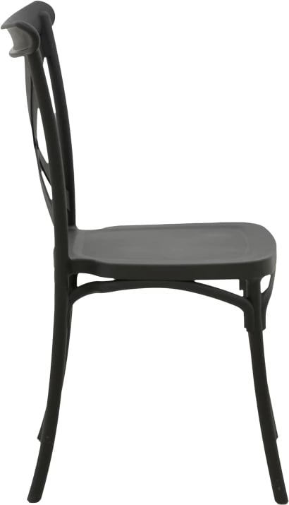 Karrige Crossie pp, ngjyrë gri e errët, 38x46.5x82cm