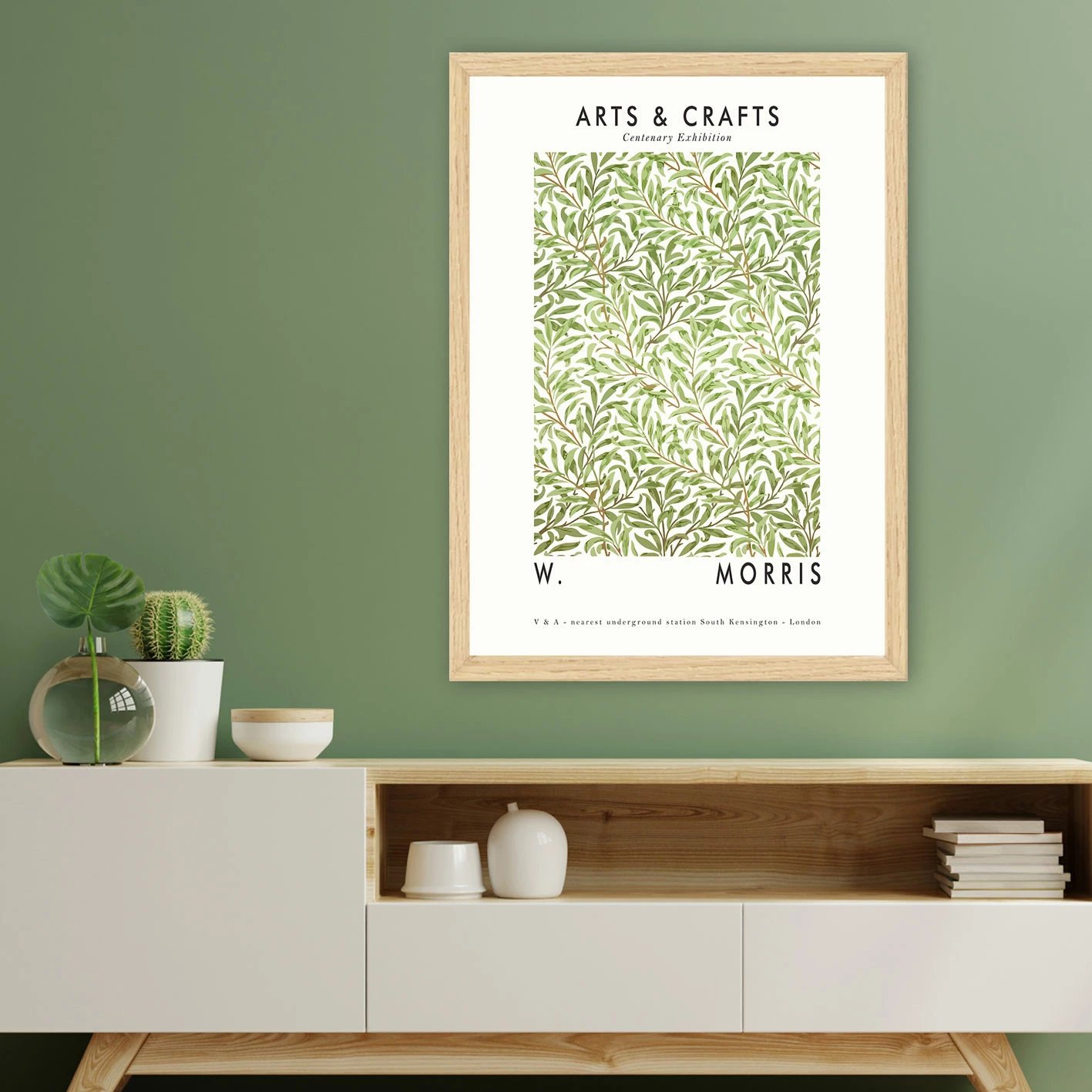 Pikturë dekorative me kornizë, shumëngjyrëshe, NC7436502338335-3545, 35x45cm