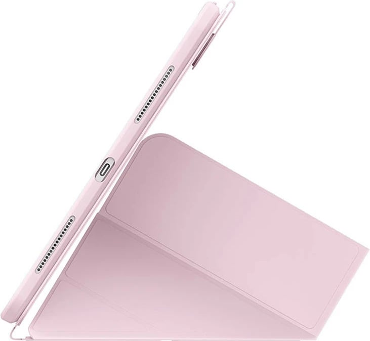 Mbështjellës magnetik Baseus Minimalist për iPad Air 4/Air 5 10.9"/iPad Pro 11", rozë e lehtë