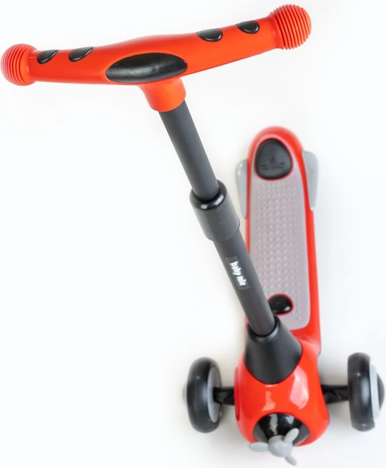 Skuter elektrik fëmijësh, Baby Mix Moovi, 100W 14.8V, shpejtësi 8-10 km/h, bateri 2Ah, moshat 3+, e kuqe