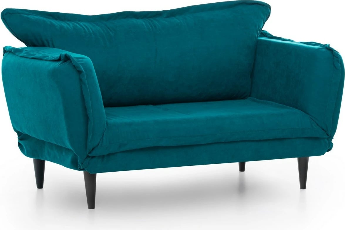 Divan-krevat 2 vendësh, Atelier del Sofa, Vino Daybed, ngjyrë petrol green, GR124\01
